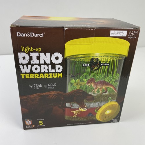 Light dino world terrarium - light-up,